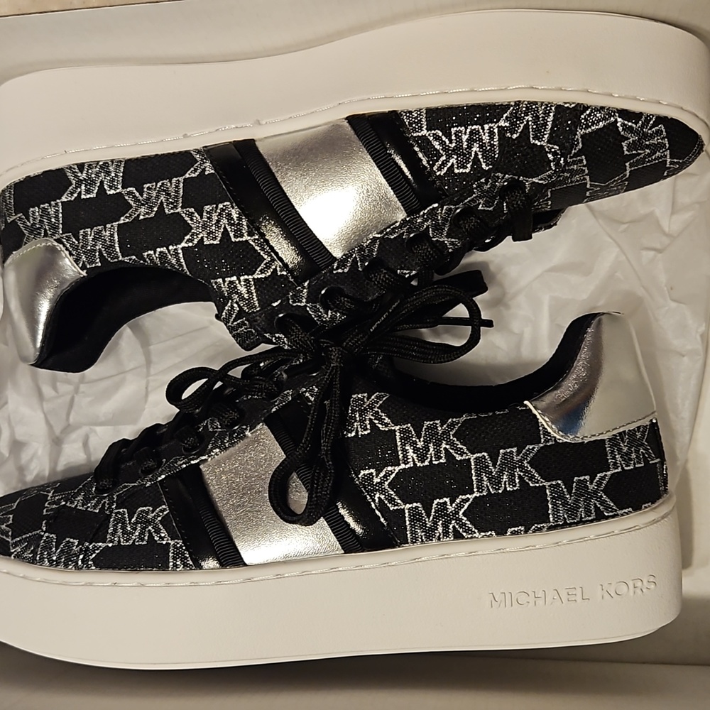 Michael Kors Poppy Stripe Laceup